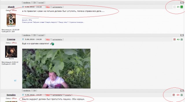 Нетрезвый водитель напал на эндуриста