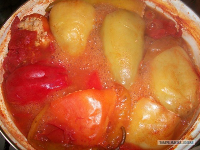 Перчики фаршированные