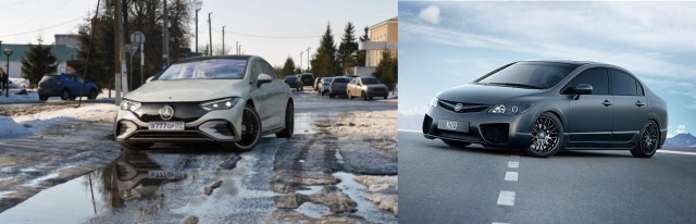 Как будут выглядеть новые модели Mercedes в суровой российской действительности