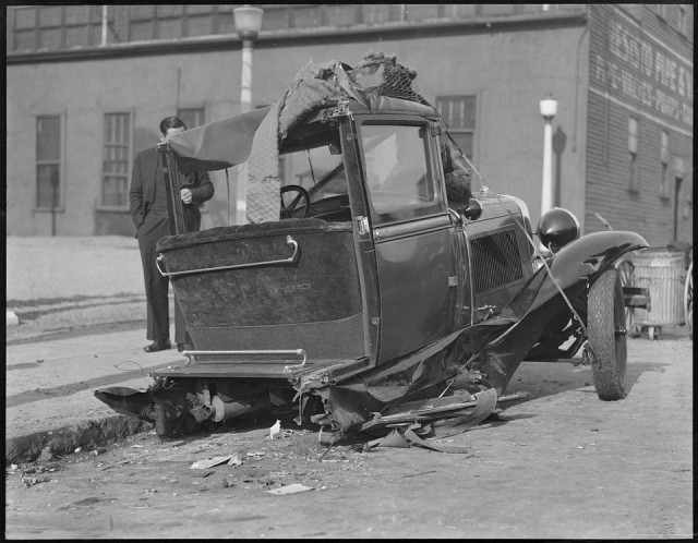 Трагичные и нелепые автомобильные аварии Бостона в 1930-х годах