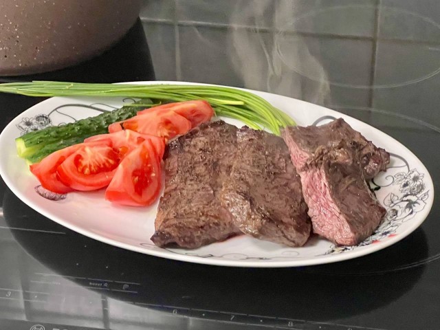 Мясо жареное, почти по-азиатски