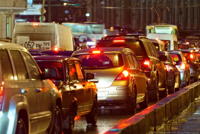 "Красота и очарование" московских пробок