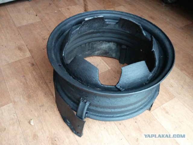 Простецкая печь для казанка