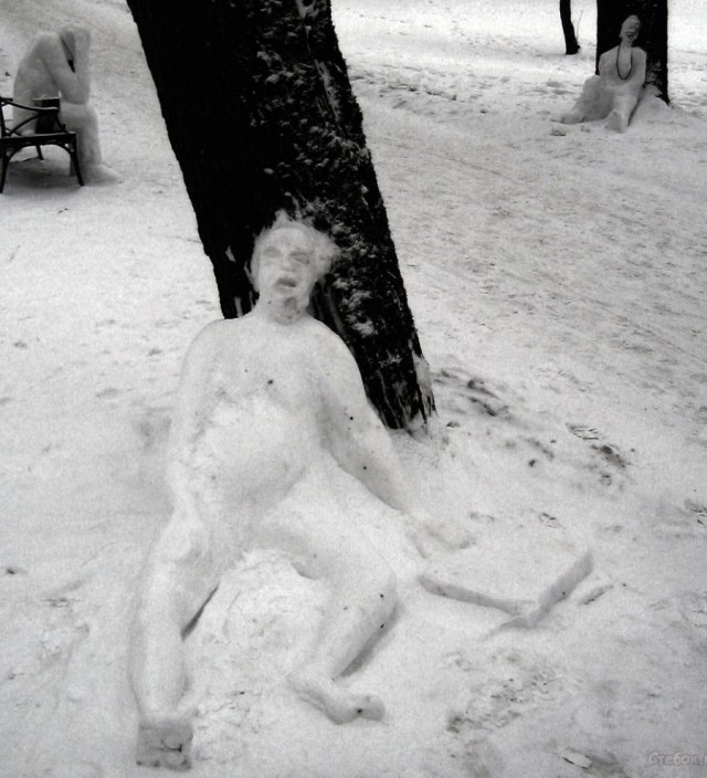 Зимние приколы