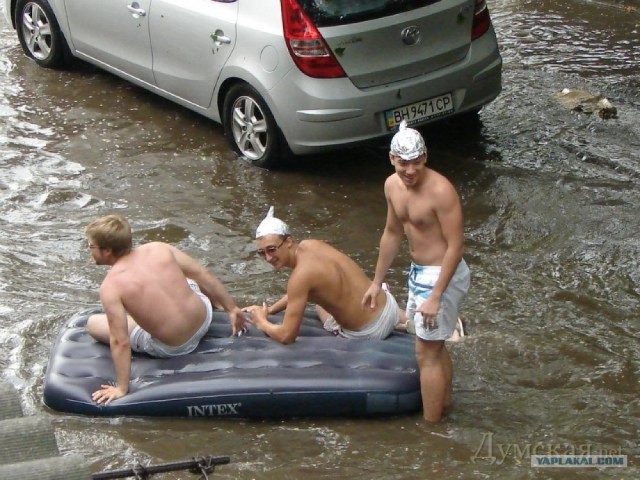 Ливень и потоп в Одессе