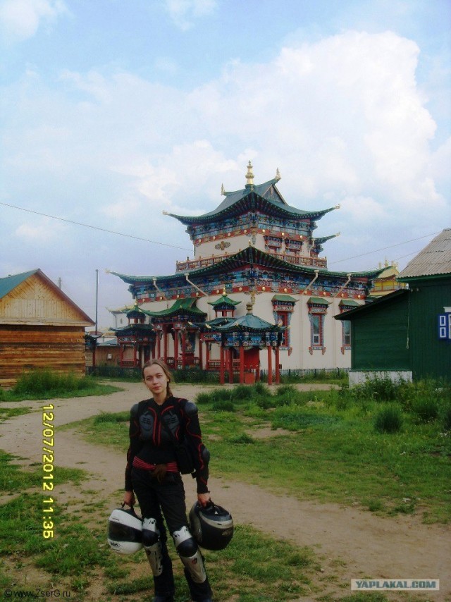 К Тихому Океану на мотоцикле - 2012