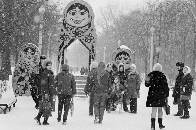 Москва зимняя и новогодняя. Часть первая.