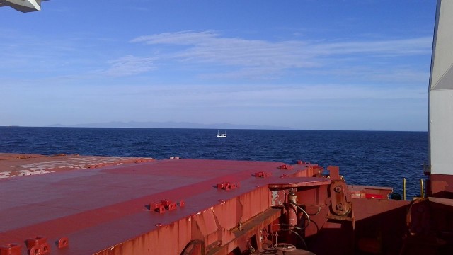 Работа в море. Япония