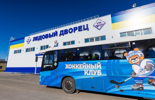 В селе Тургиново построили новый ледовый дворец