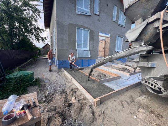 Завершение запила беседки