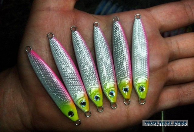 Изготавливаю на заказ рыболовные спиннинговые приманки (блесны-пилькеры).