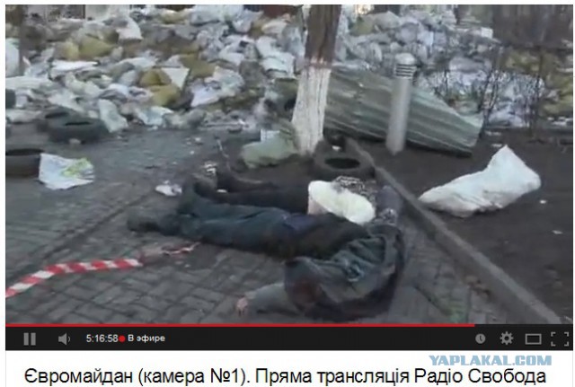 Киев. Новые столкновения демонстрантов с милицией