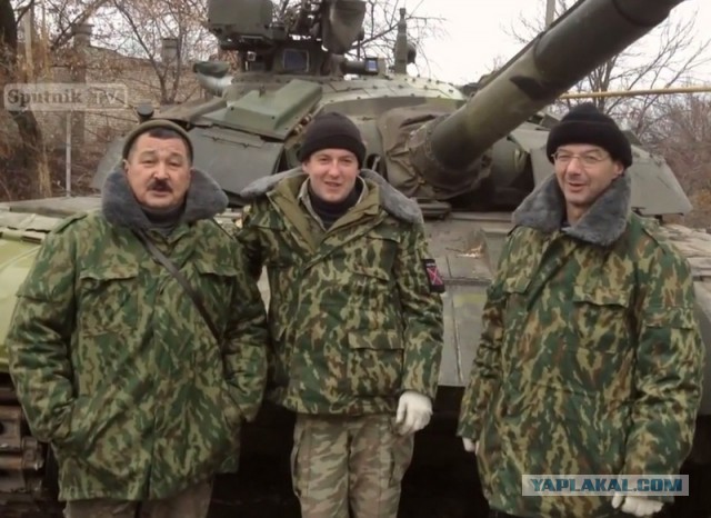 Ополченцы захватили  украинский танк "Булат"