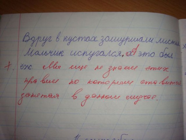 20 гениальных ответов детей на контрольных работах