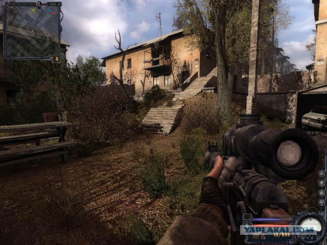 Киев - прогулка по Лиманску из игры S.T.A.L.K.E.R.