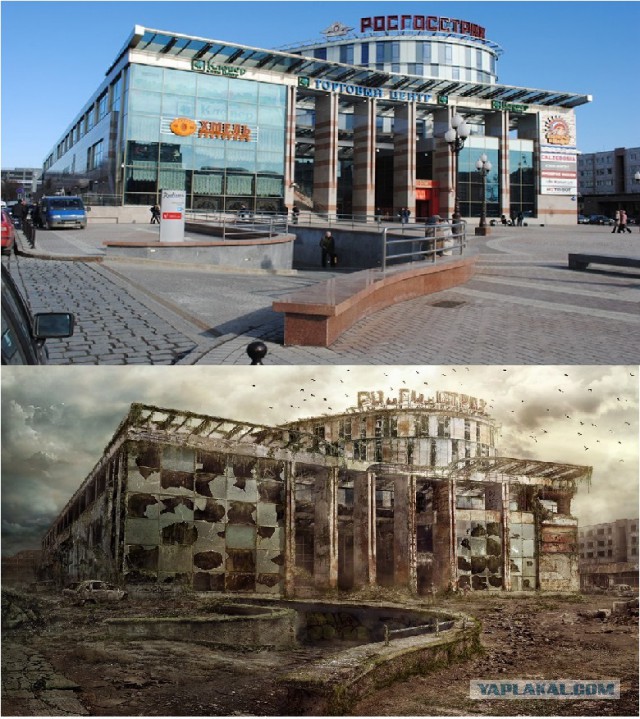 До и после фотошопа