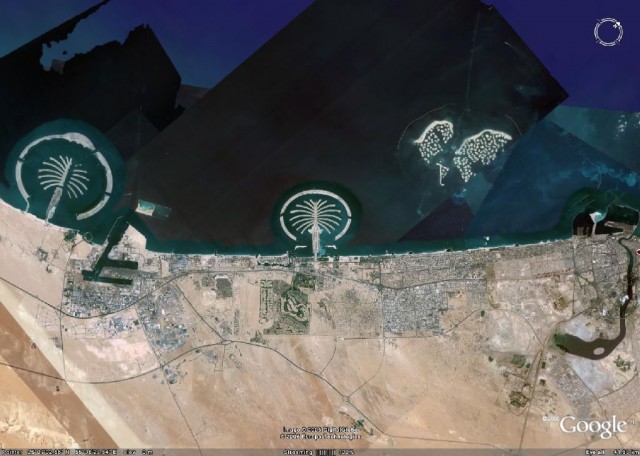 Интересные места в Google Earth