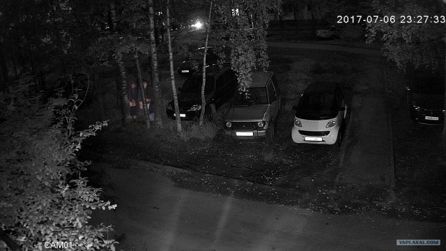 Как видят камеры видеонаблюдения