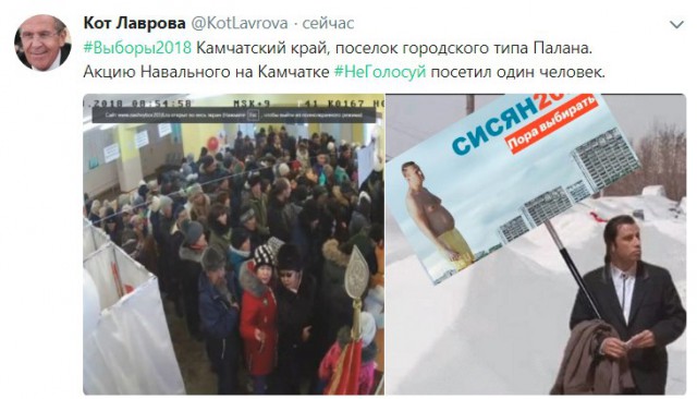 Видеотрансляция выборов 2018
