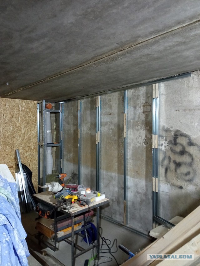 Бомжеремонт гаража кривыми руками