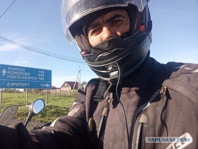 Крымчанин на старом «Иже» добрался до Магадана