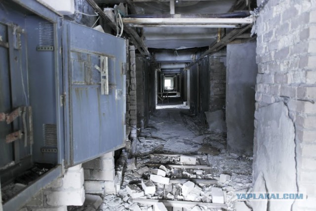 Пролез в заброшенный советский недострой-гигант