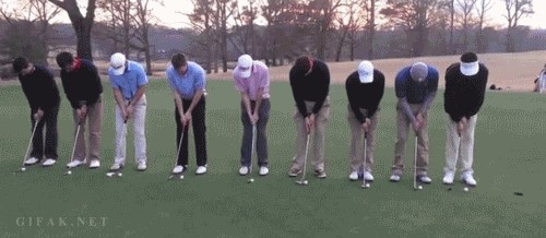 Профи-гольфисты 80-го уровня