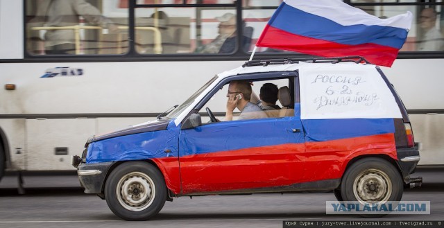 Тачка настоящего американского патриота