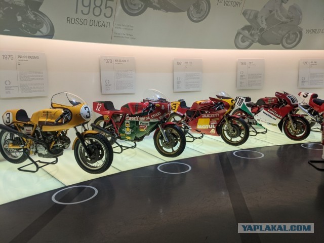 Ducati museo. Красивых мотоциклов пост