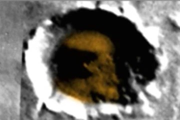 На Марсе обнаружен гигантский памятник Ленину