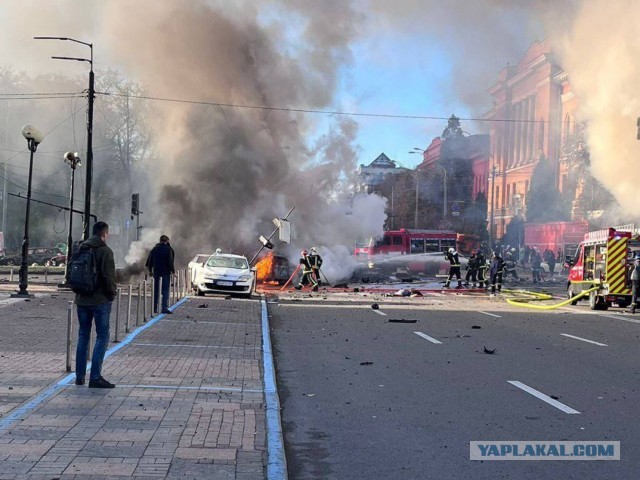 Обстрелы Киева и других городов Украины
