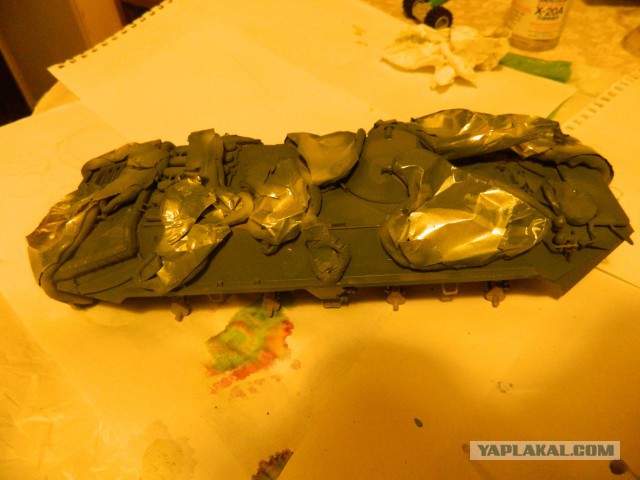 Первый опыт покраски модели