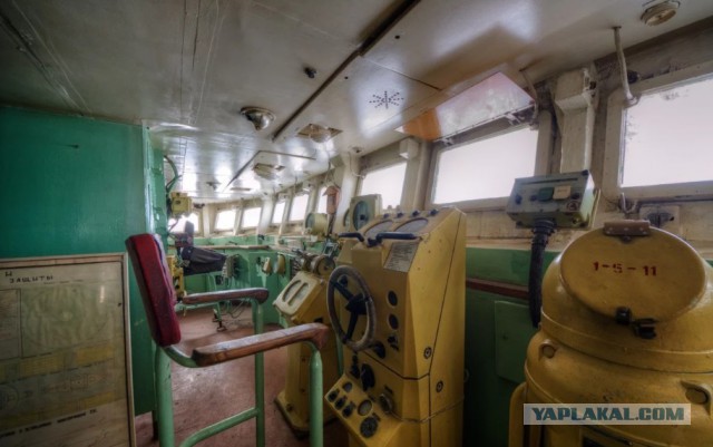 Заброшенный корабль ВМФ