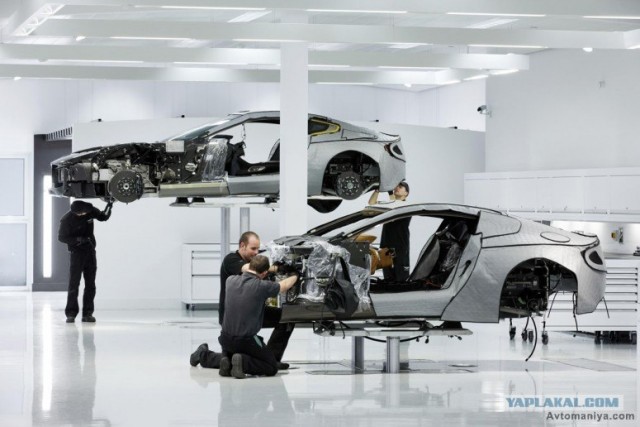 Как собирают суперкар Aston Martin One-77