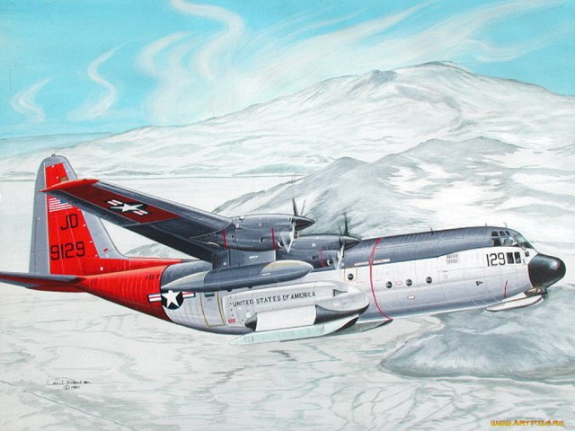 Авиация в рисунках...