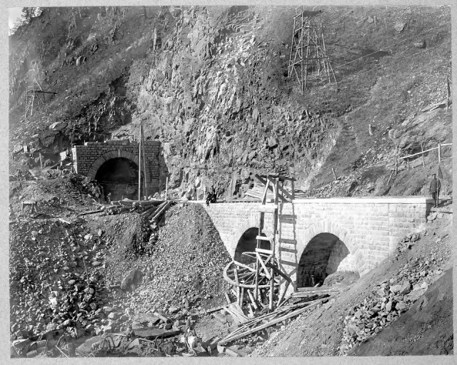 1900-1904. Строительство Кругобайкальской железной дороги. Часть 1