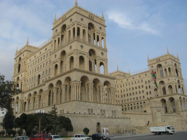 Москва - Баку - Тбилиси - Баку - Москва.