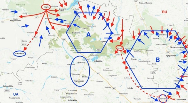 В Северодонецком котле оказалось 15 тысяч солдат ВСУ