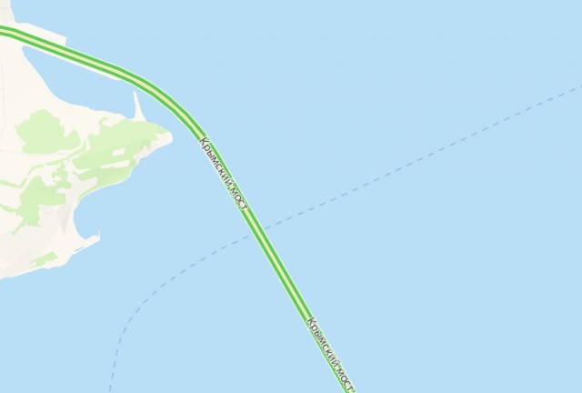 Движение по мосту запущено