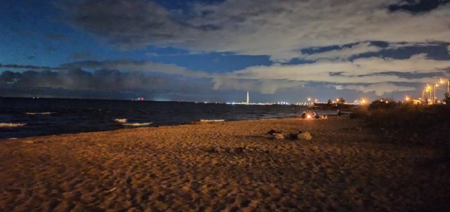 Вечер  в Питере. Прямо сейчас