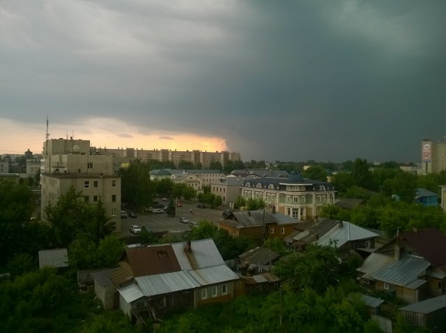 Гроза над Костромой (31.05.2015)