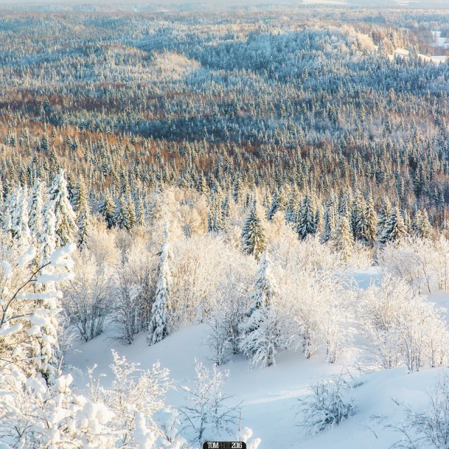 Зимняя сказка в Пермском крае (Россия,январь 2016)