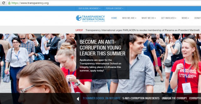 Сайт Transparency International атаковали после публикации о Рогозине