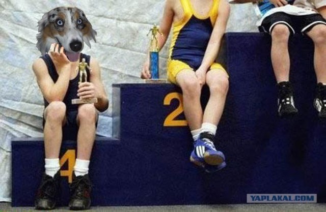 Фотожаба: Несчастный спортсмен