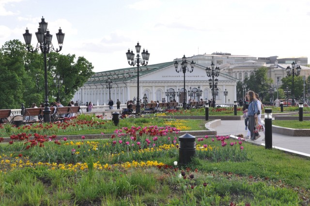 Прогулка по центру Москвы