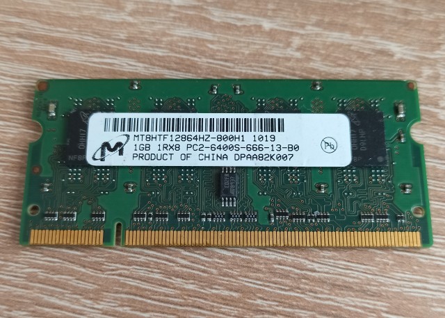 Есть необходимость в DDR2-800 SO-Dimm