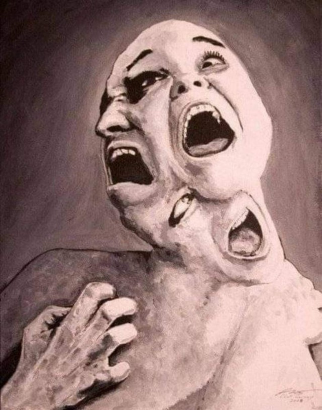 Рисунки душевнобольных людей