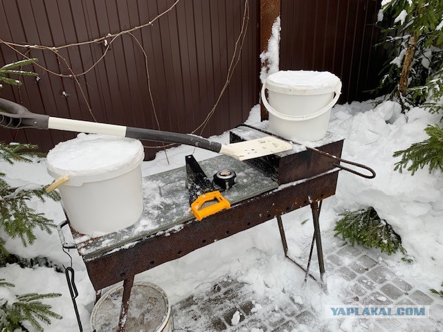 Я взвесил снег