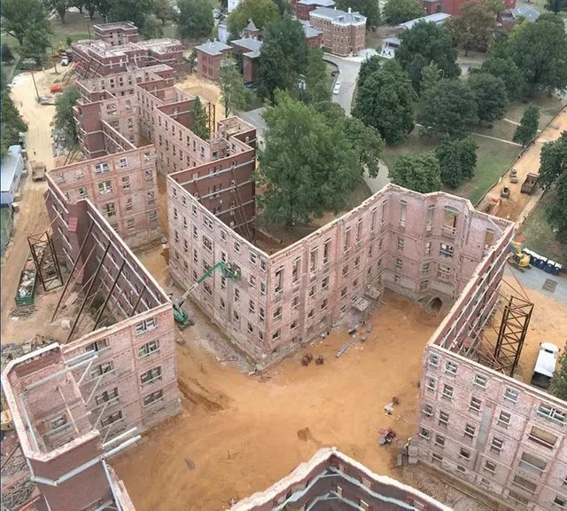 В Вашингтоне в больнице Сент-Элизабет производят легкий косметический ремонт⁠⁠