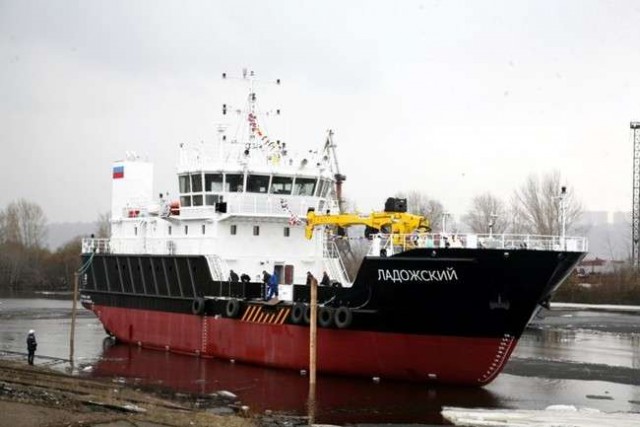 Российские корабли, спущенные на воду в 2013 году